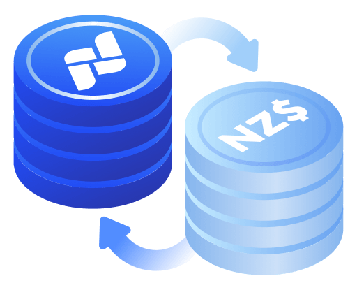NZDD coin illustration